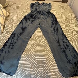Hard Tail Navy Tie-Dye Jumpsuit